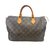 Louis Vuitton Speedy 35 Monogram Brown Leather  ref.233252