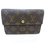 Louis Vuitton TREASURE TRIFOLD MONOGRAM Brown Leather  ref.233265