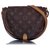 Louis Vuitton Brown Monogram Sac Tambourine Leather Cloth  ref.233338