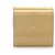 Chanel Brown Leather Small Wallet Beige Pony-style calfskin  ref.233351