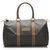 Dior Brown Honeycomb Boston Bag Leather Plastic Pony-style calfskin  ref.233374