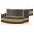 Gucci Brown Web Canvas Belt Beige Dark brown Cloth Metal Cloth  ref.233376