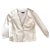Theory Lidia L leather jacket White  ref.233582