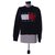 Tommy Hilfiger Strickwaren Schwarz Mehrfarben Baumwolle  ref.233603