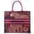 DIOR BOOK TOTE DIOR ANIMALS EMBROIDERED CANVAS BAG Multiple colors Cotton  ref.233605