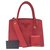 Prada bag in red Saffiano leather  ref.233630