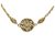 Colar Matelassê Chanel Gold CC Dourado Metal  ref.233811