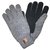 Timberland Wool and leather gloves Grey  ref.233812