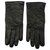 Louis Vuitton Monogram Shadow Classic Handschuhe Schwarz Leder  ref.233896