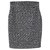 Talla Minifalda Chanel Tweed 44 Gris  ref.233908