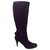 Kennel & Schmenger Purple handmade knee high boots Suede  ref.233919