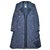 Chanel Alexa Chung coat Navy blue Tweed  ref.234018