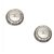 Chanel SIlver CC Clip-on Earrings Silvery Metal  ref.234158