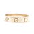 Cartier Rose Gold 18k Misura dell'anello della fede nuziale dell'amore 50 D'oro Oro rosa  ref.234189