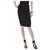Burberry Ruched black skirt Viscose Elastane  ref.234247