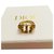 Anello Dior CD Navy taglia S Gold hardware Metallo  ref.234253