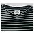 Blusa a righe Mads Norgaard Bianca e Verde in Cotone Taglia M Bianco - vista 3