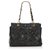 Chanel Black Timeless Shopping Einkaufstasche aus Lammfellleder Schwarz  ref.234348