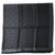 Scialle Louis Vuitton Shine Nero Schwarz Seide Polyester Wolle Viskose  ref.234425