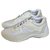 Chanel Sneakers White Suede Leather  ref.223190
