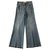 Autre Marque Liviana Conti calça jeans larga Azul John  ref.227611