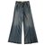 Autre Marque Liviana Conti calça jeans larga Azul John  ref.227612