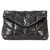 Saint Laurent Loulou Puffer Medium leather bag Black  ref.234665
