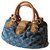 Louis Vuitton Pleaty Denim Bag Blue  ref.234873
