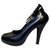 Vivienne Westwood Anglomania Black rubber pumps  ref.234887