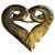 Yves Saint Laurent sciarpe D'oro Metallo  ref.234899