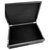 Cambon Caja de cuero Chanel Negro Piel de cordero  ref.234922