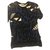 T-shirt di Versace jeans Nero Bianco Blu Beige Cotone  ref.234933