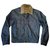 Dolce & Gabbana Jaqueta jeans Sherpa forrada azul jeans Western Standard Trucker Algodão  ref.234953