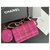 Wallet On Chain Chanel Woc com bolsa destacável Rosa Tweed  ref.234976