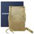 Chanel Gold Patent Leather CC Phone Holder Crossbody Bag Golden  ref.235143