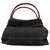 Chanel 1999 denim canvas and bakelite handbag Blue Dark grey Cloth  ref.235153