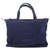 Chanel 2010's beach bag Blue Cloth  ref.235191