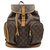 Louis Vuitton 2015 BOSPHORE BACKPACK Marrom Couro Lona  ref.235198