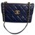 Timeless Chanel Azul Couro  ref.235234