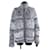Chanel casaco de pele sintética da moda Cinza antracite Casimira  ref.235314