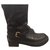 Louis Vuitton Ankle Boots Black Leather  ref.235352