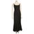 Joseph Maxi dress in dark grey Cotton Linen Triacetate  ref.235382