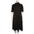 Escada wool dress with shawl collar Black White  ref.235393
