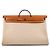 Hermès clássico Herbag zip GM Bege