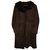 Autre Marque Baley's of Glastonbury Dark brown Suede Fur  ref.235532