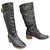 Chloé p boots 40 Black Leather  ref.235540