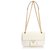 Prada White Saffiano Pattina Crossbody Bag Leather Pony-style calfskin  ref.235608