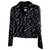 Chanel runway tweed jacket Black  ref.235736