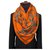 Hermès Bufanda Bolduc de Seda Naranja  ref.235738
