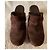 Ugg Zoccoli in camoscio marrone - vista 2